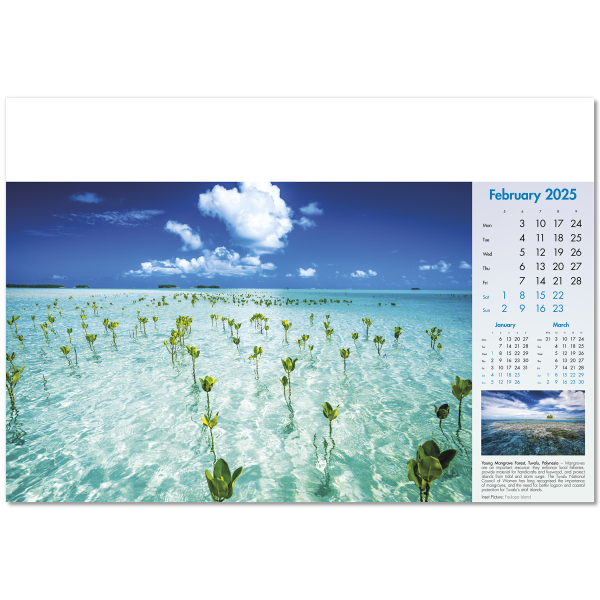 Blue Planet Wall Calendar