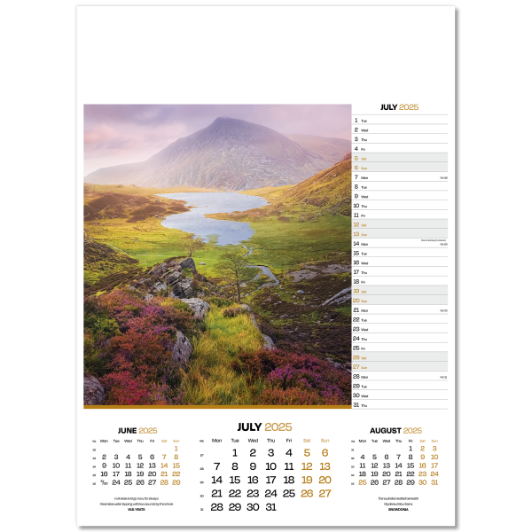 Dawn & Dusk Wall Calendar