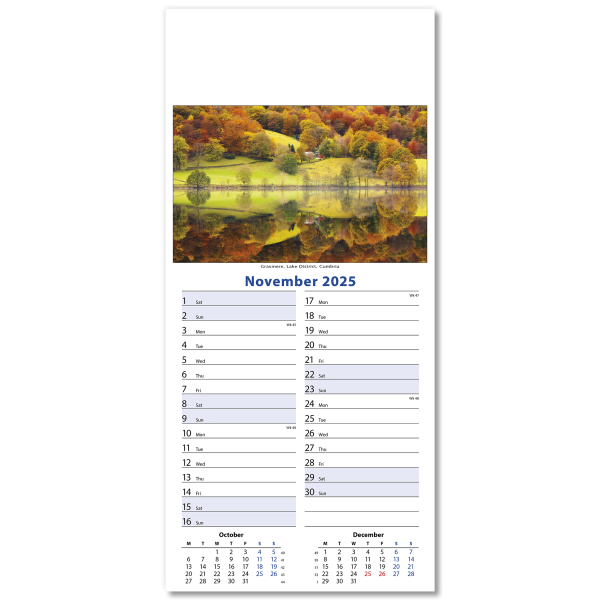 Gallery of Britain Wall Calendar