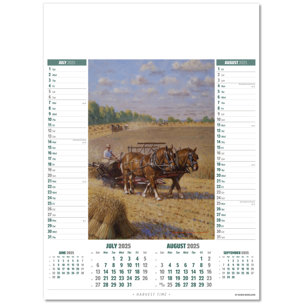 Horse Power Wall Calendar