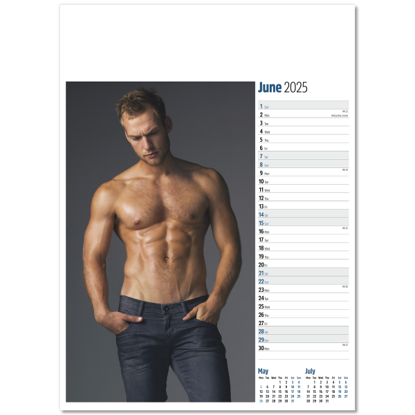 Hot Stuff Wall Calendar