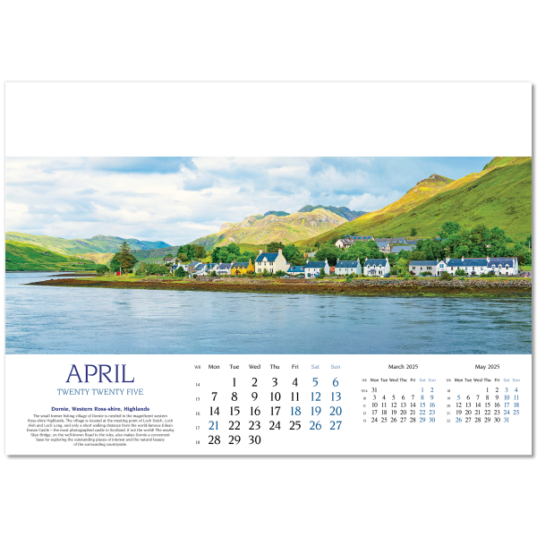 Images of Scotland Wall Calendar