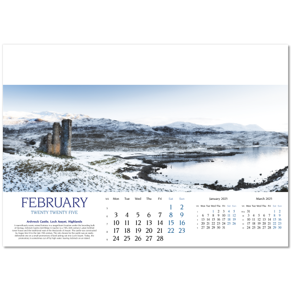 Images of Scotland Wall Calendar