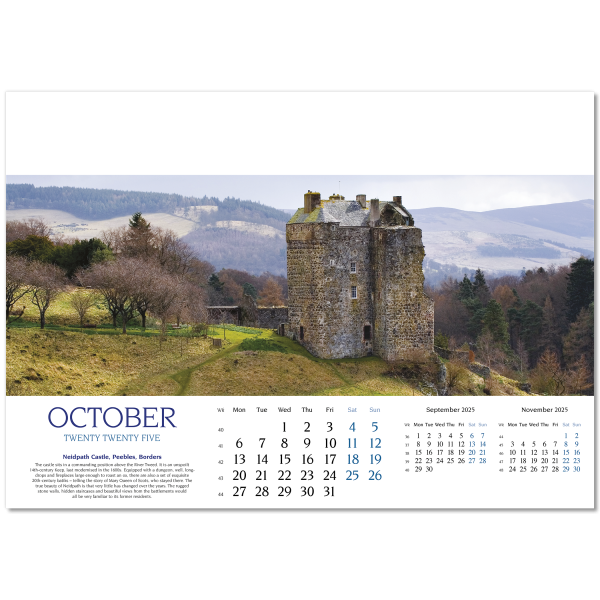 Images of Scotland Wall Calendar