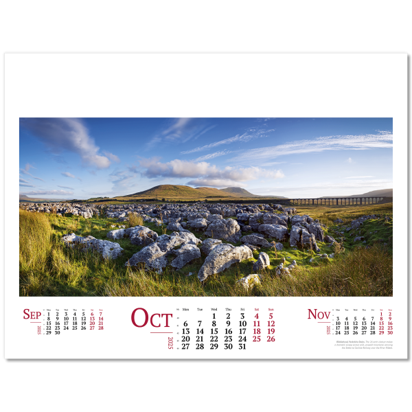 Lakes , Landscapes & Lochs Wall Calendar