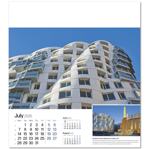 Megastructures Wall Calendar