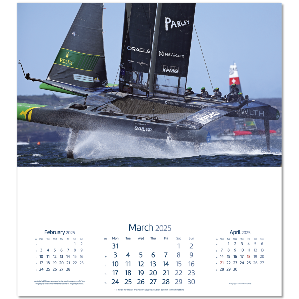 Spirit of Adventure Wall Calendar