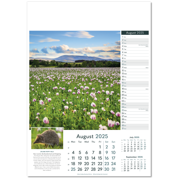 Wonders of Nature Wall Calendar