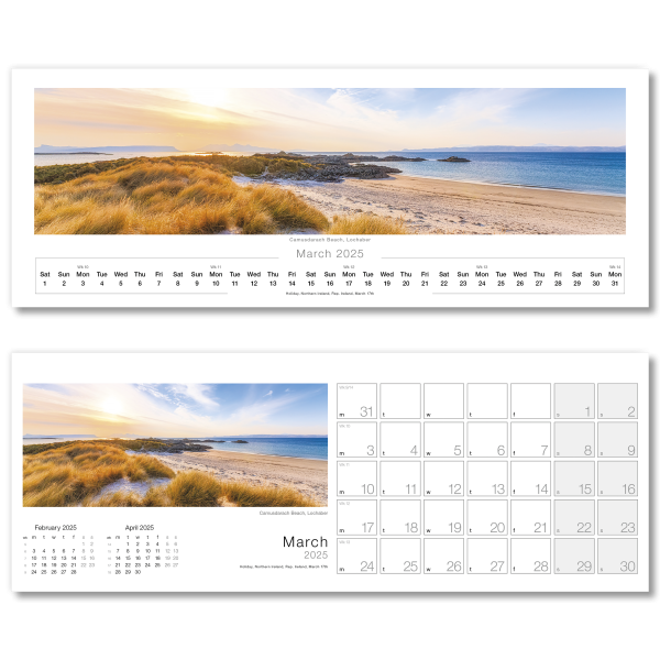 Images of Scotland Desk Calendar