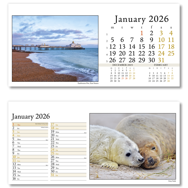 Photo Life PVC Desk Calendar