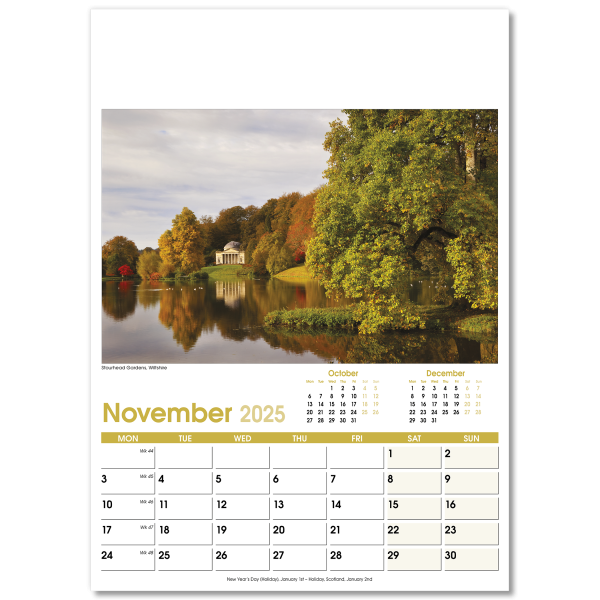 Aspects Wall Calendar - 13 Leaf